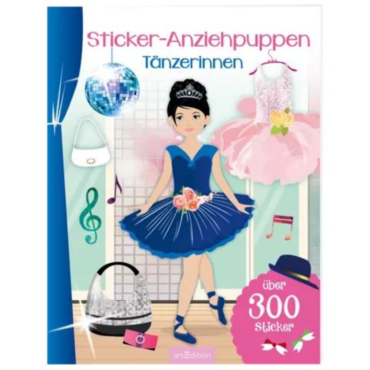 ars Edition Sticker-Anziehpuppen – Tänzerinnen
