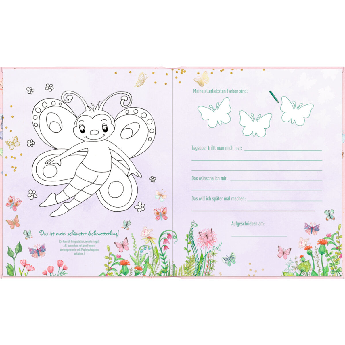 Coppenrath Verlag Freundeb.: Pr.Lillifee (Wendepaill.) Meine Freundinnen & Fr.