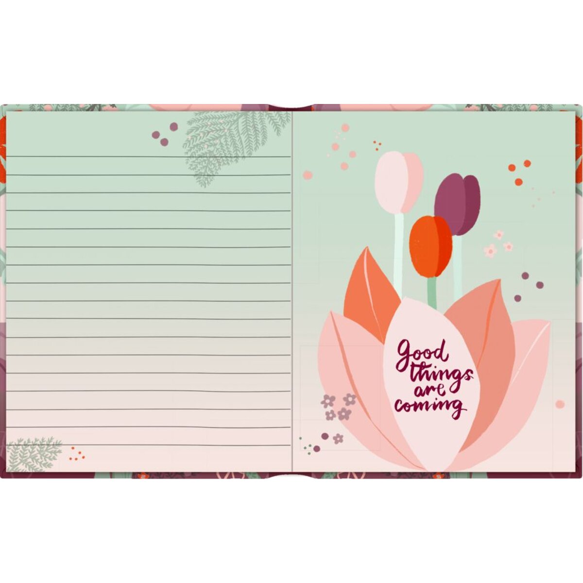 Coppenrath Verlag Tagebuch: Live every moment - Handlettering