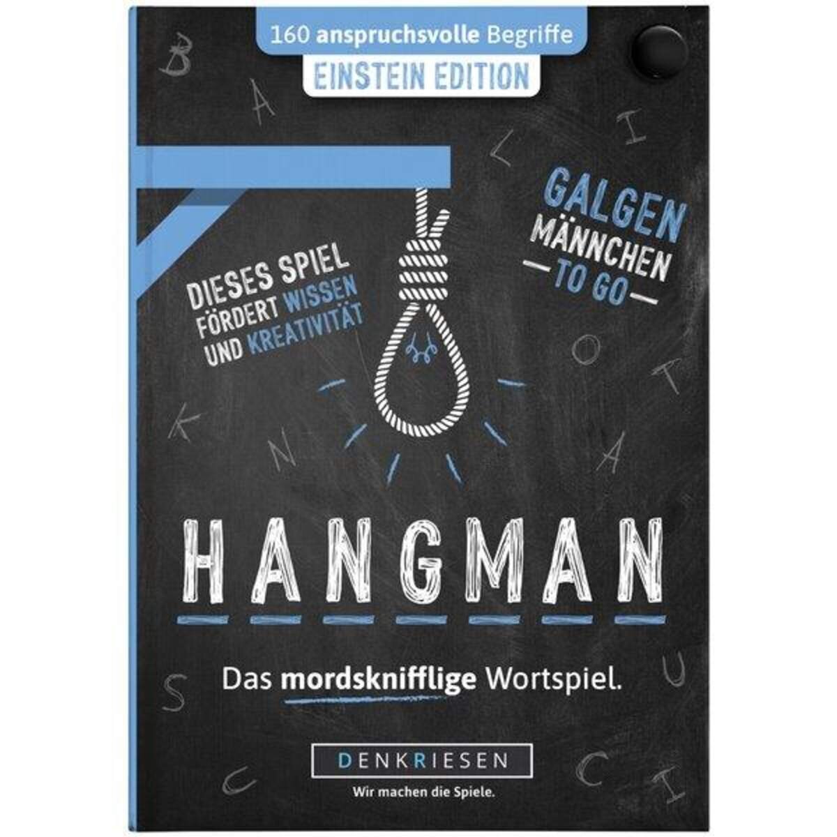 Denkriesen HANGMAN - Einstein Edition "Galgenmännchen To Go"