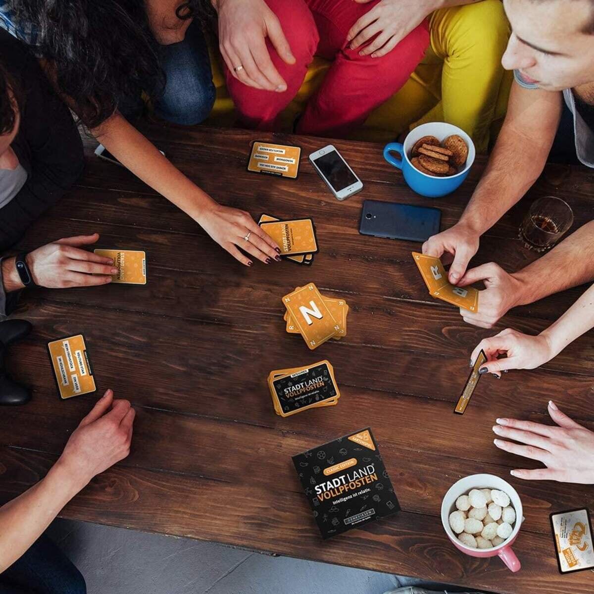 Denkriesen Stadt Land Vollpfosten® Das Kartenspiel – Classic Edition