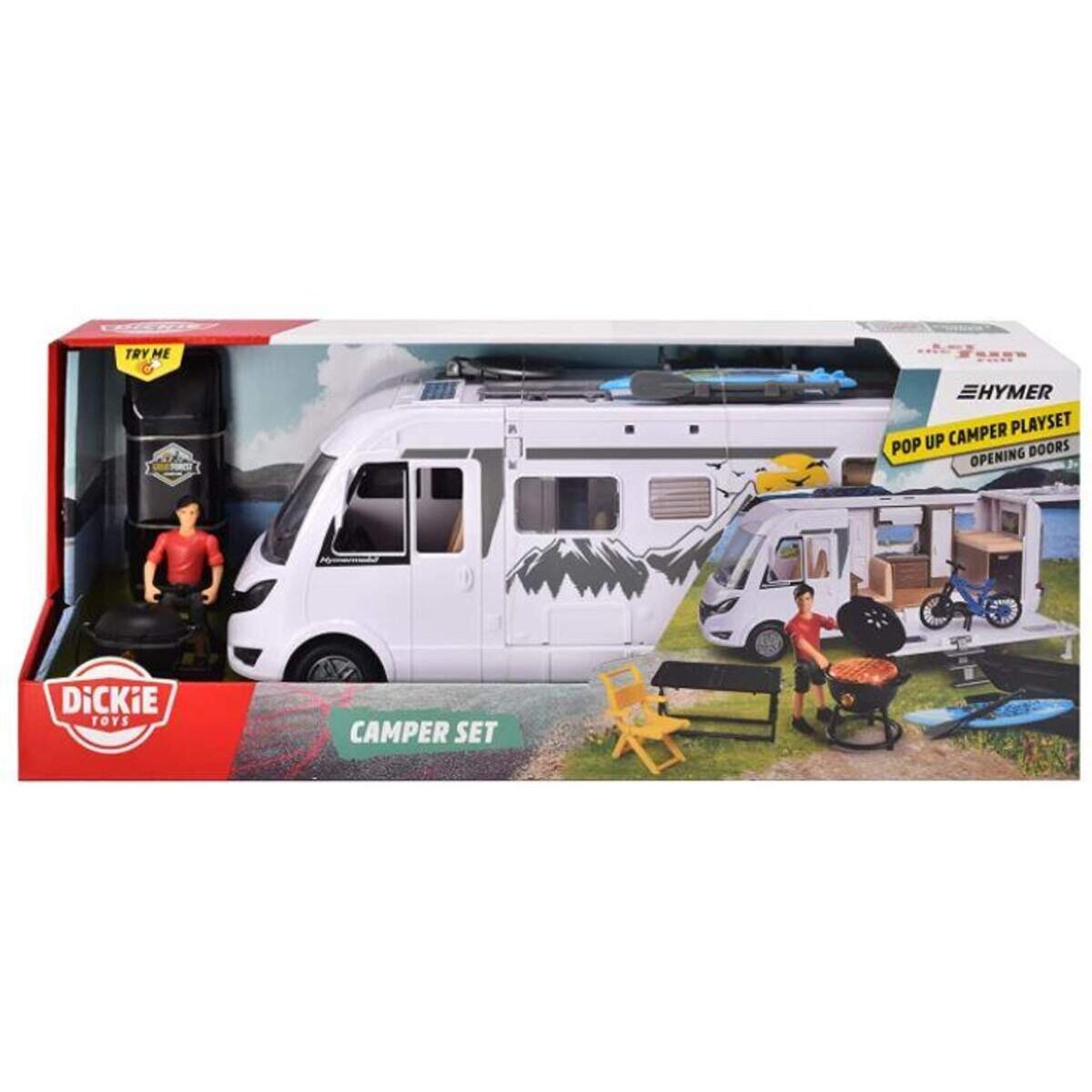 Dickie Toys Camper Set, Try Me