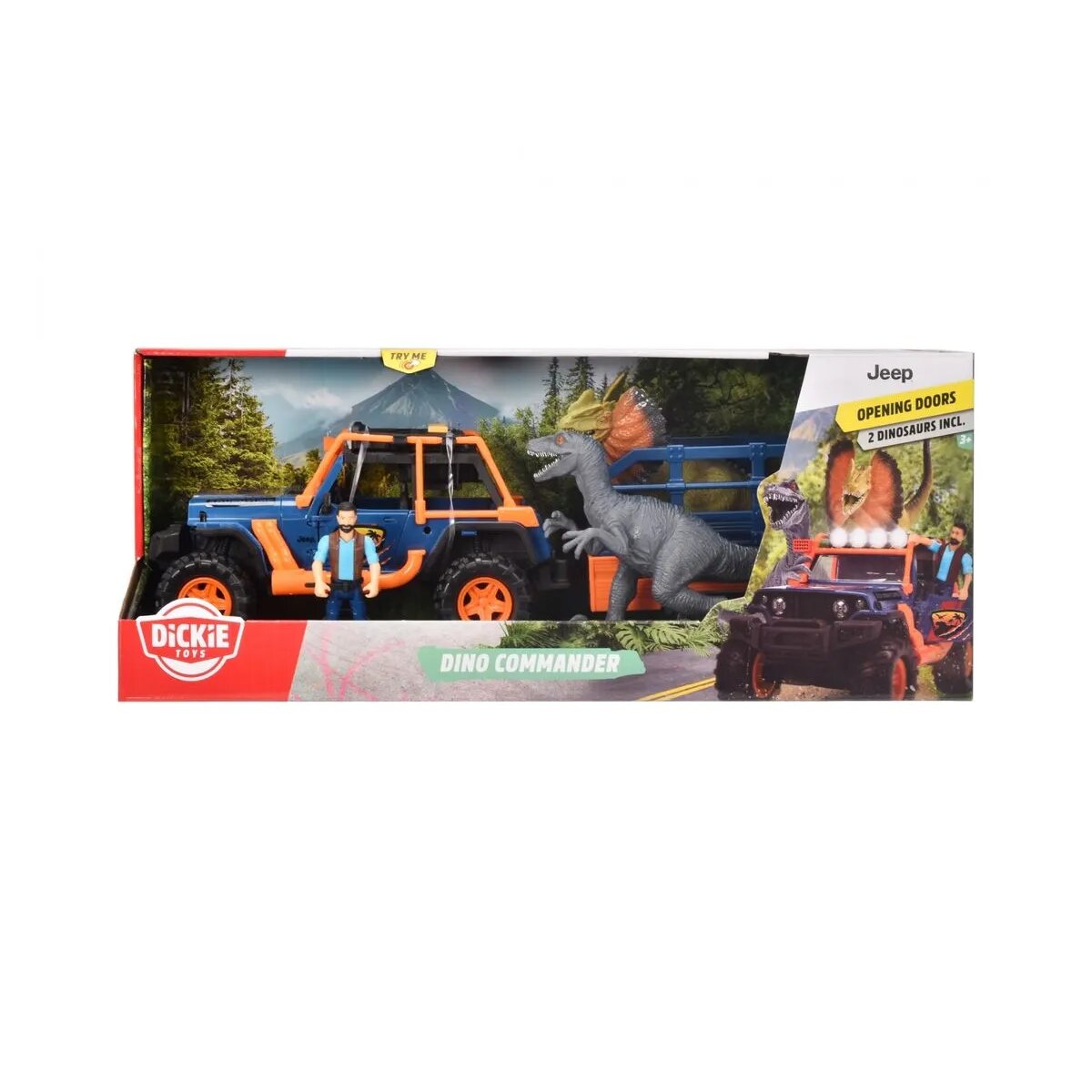 Dickie Toys Dino Commander, Try Me