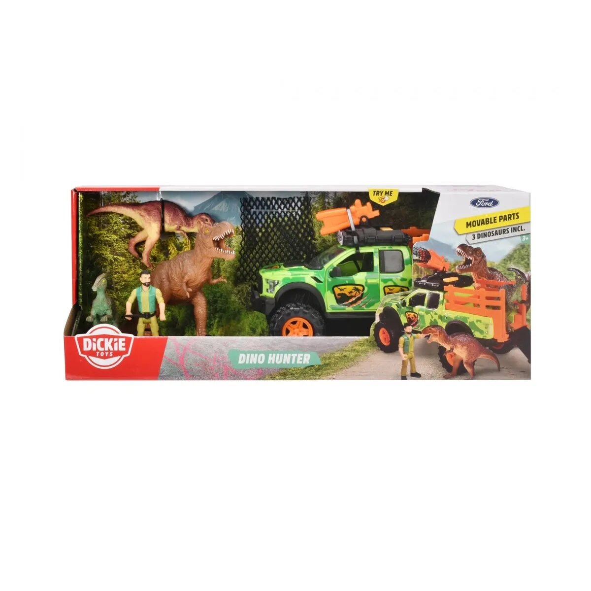 Dickie Toys Dino Hunter, Try Me