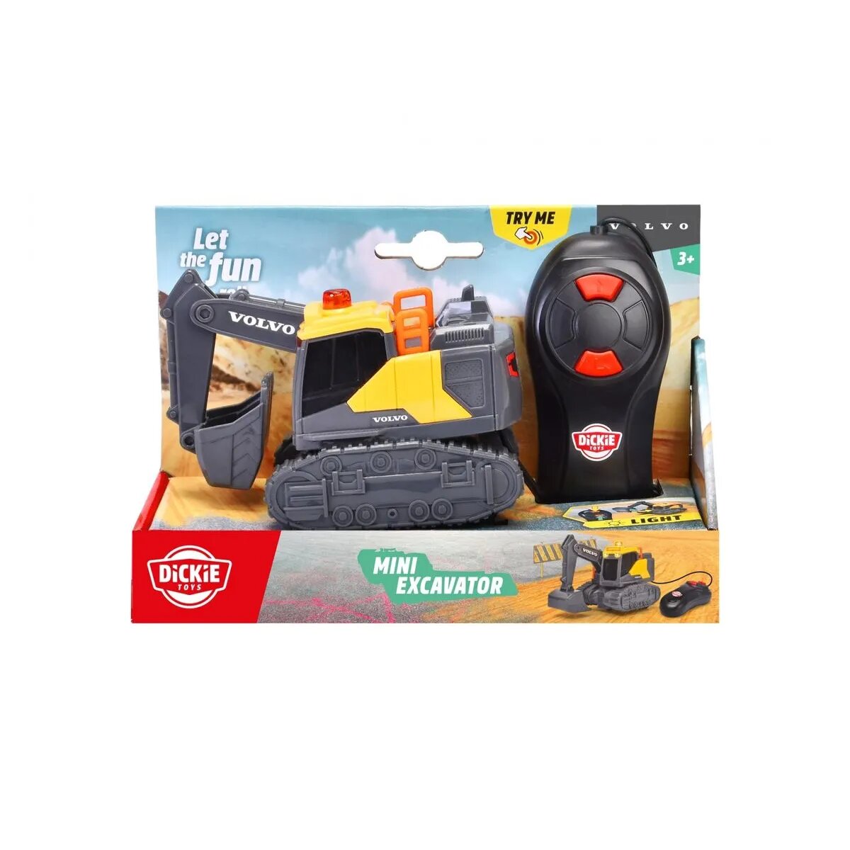 Dickie Toys Mini Volvo Bagger