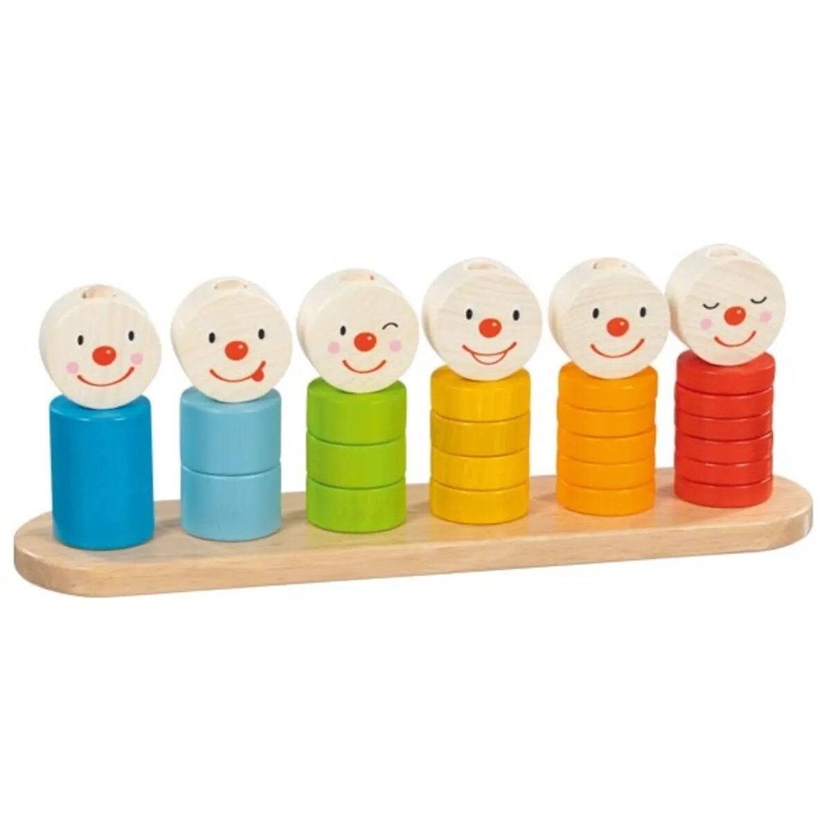 goki Sortierspiel Lerne Zählen, Gesichter