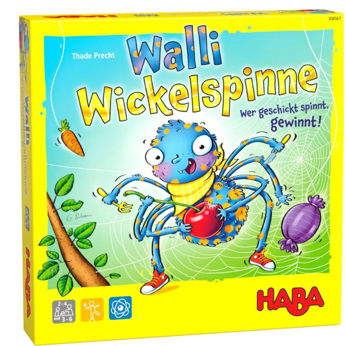 HABA 306567 Walli Wickelspinne