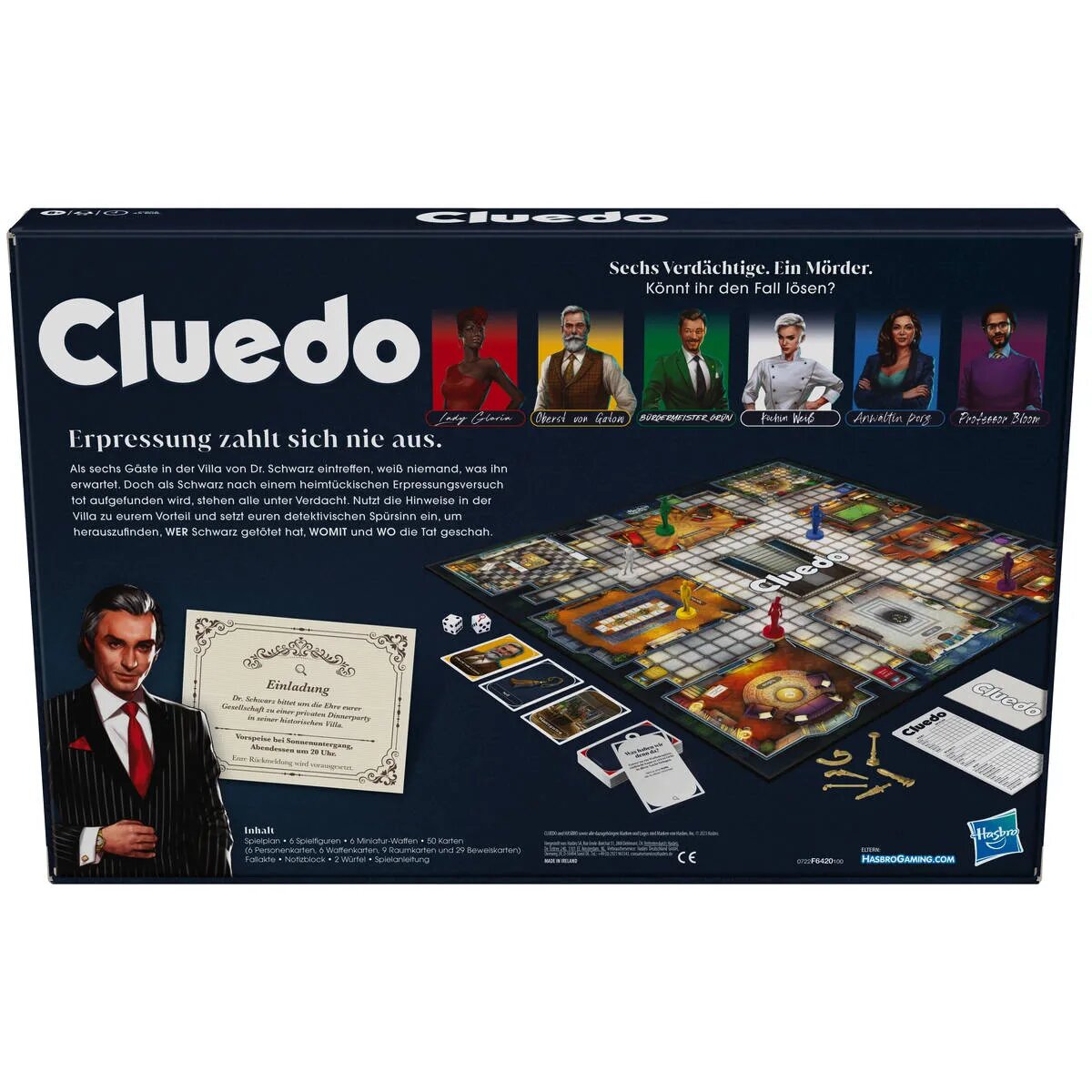 Hasbro Cluedo Classic Refresh