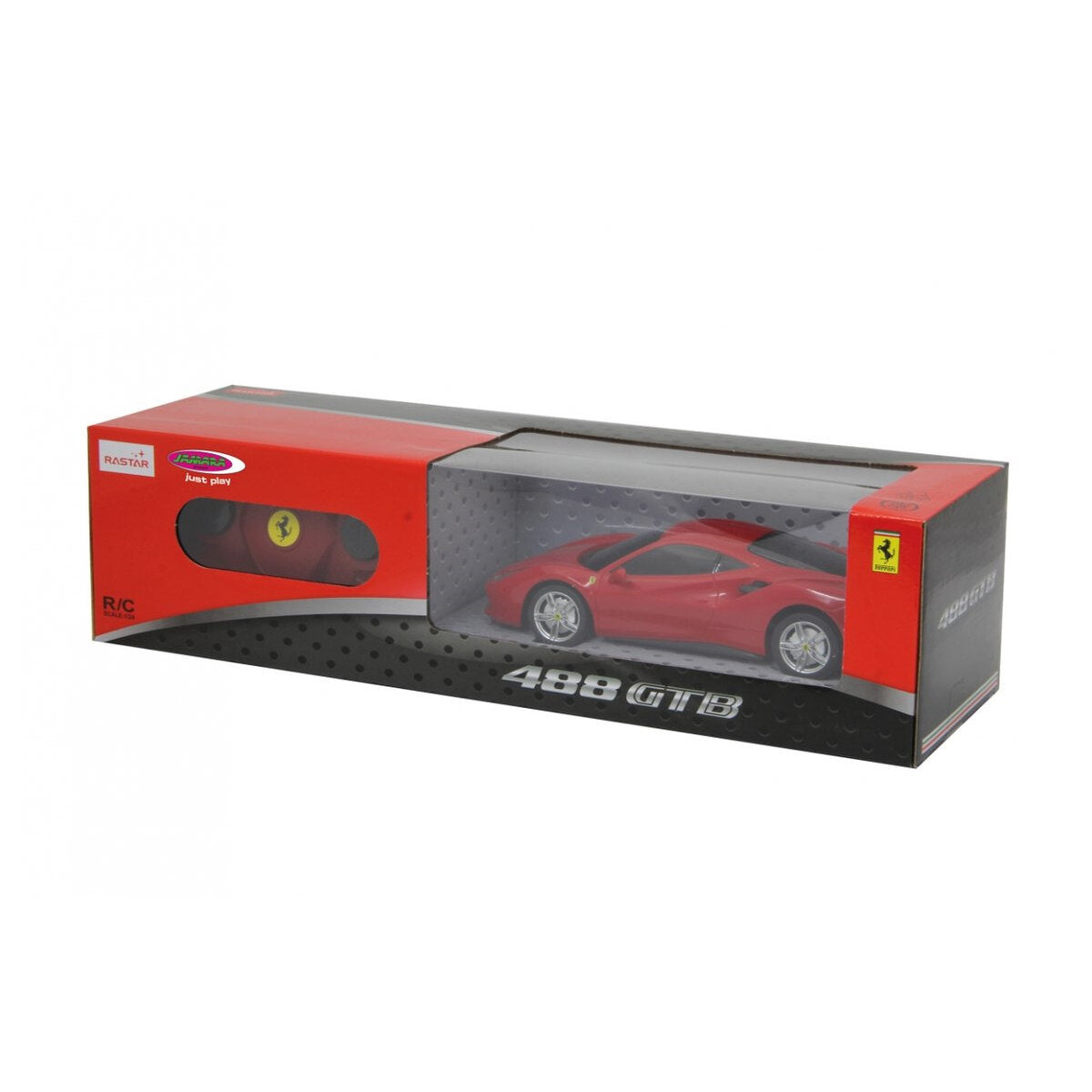 Jamara Ferrari 488 GTB 1:24 rot 27MHz
