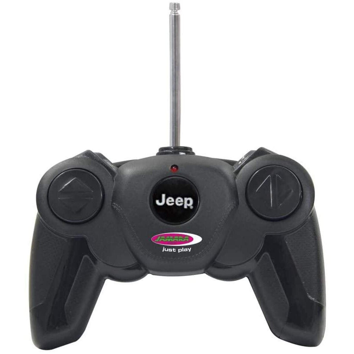 Jamara RC Jeep Wrangler JL 1:24 schwarz 27 MHz-offiziell lizenziert