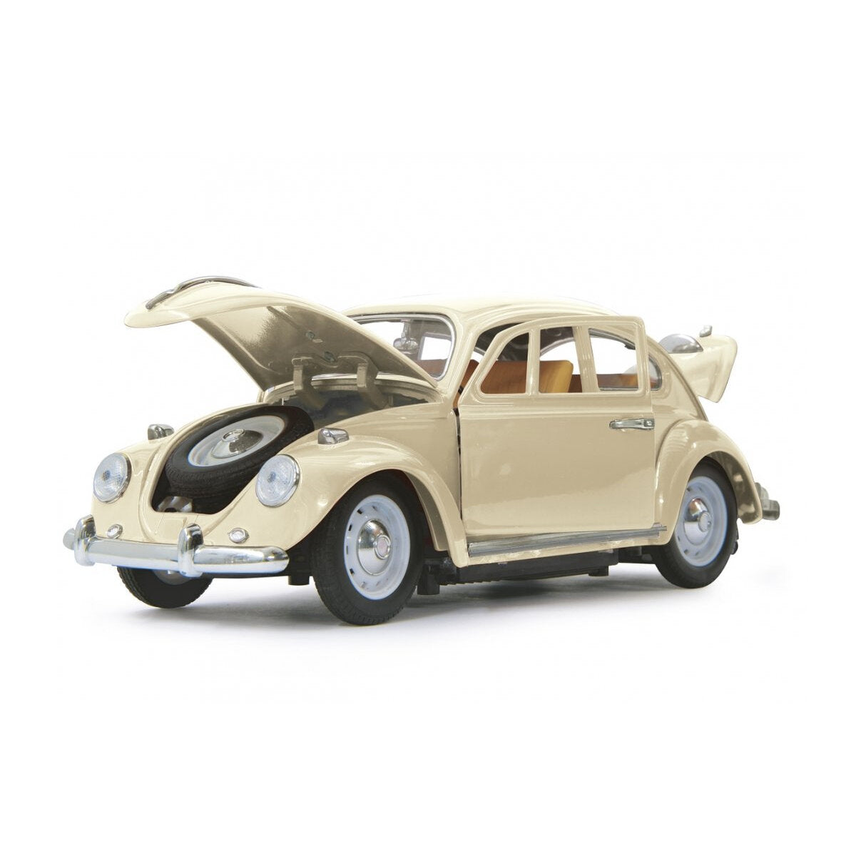 Jamara VW Käfer 1:18 RC Diecast creme weiß 40 MHz