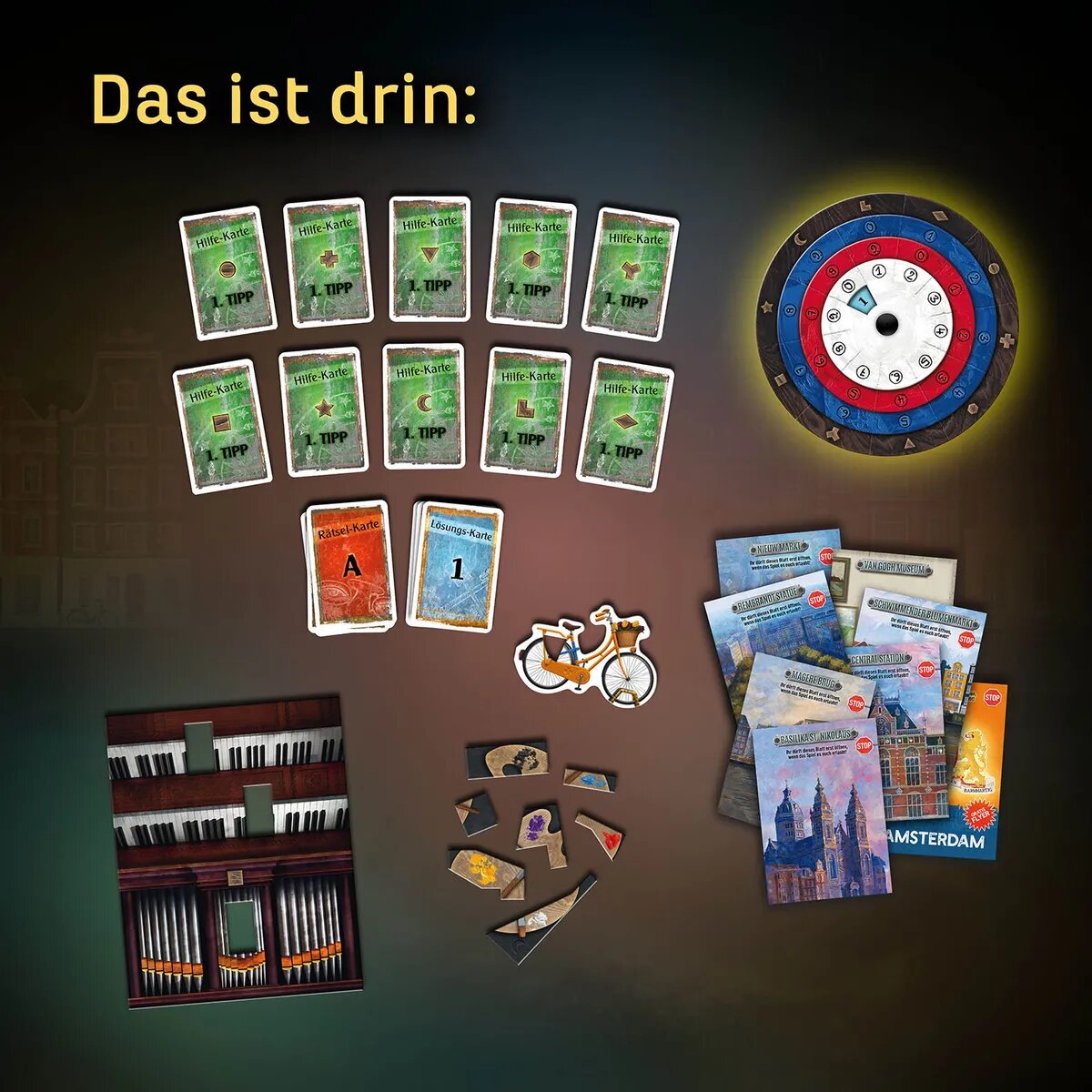 KOSMOS EXIT® - Das Spiel: Die Jagd durch Amsterdam