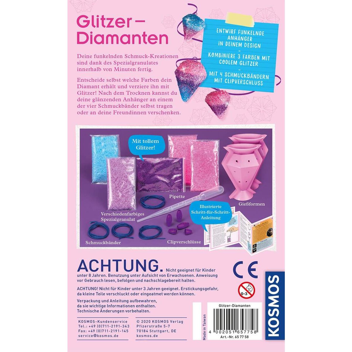 KOSMOS Glitzer-Diamanten