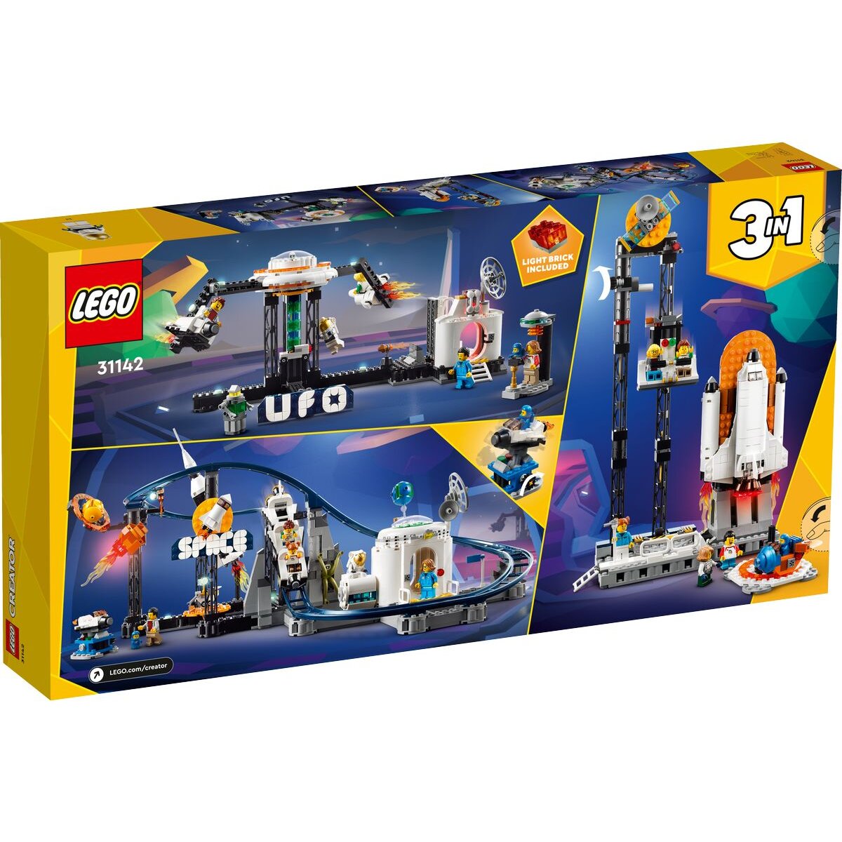 LEGO® Creator 31142 Weltraum-Achterbahn