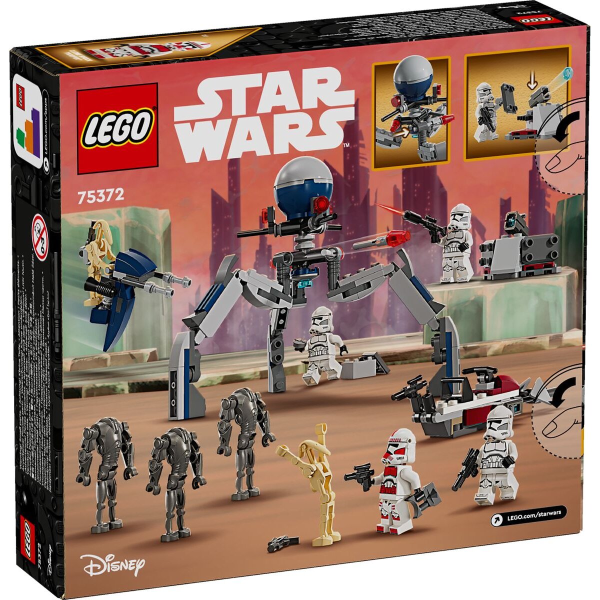 LEGO® Star Wars™ 75372 Clone Trooper & Battle Droid Battle Pack