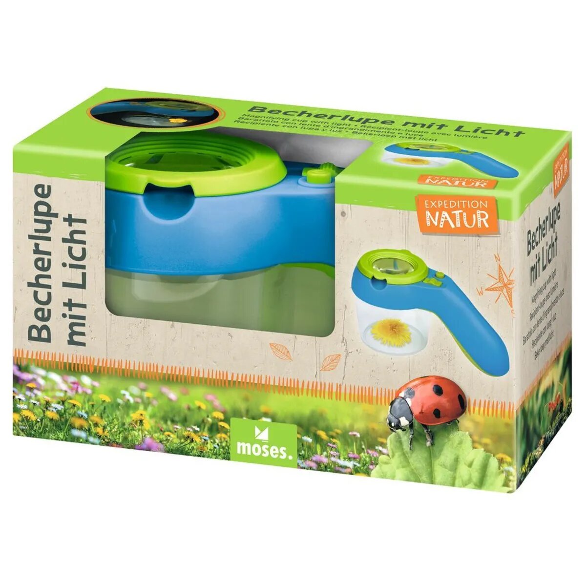 moses. Expedition Natur Becherlupe mit Licht