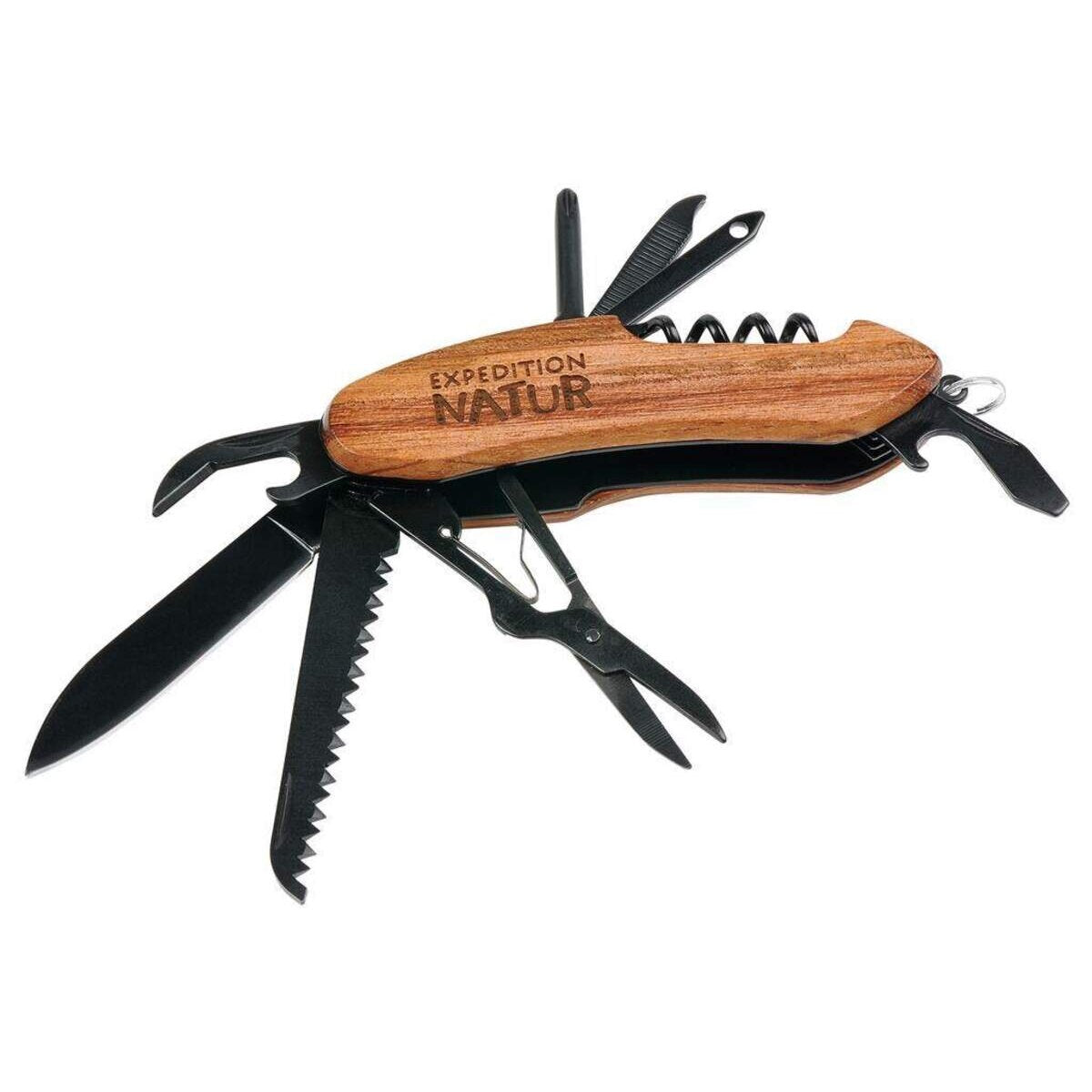 moses. Expedition Natur Outdoor-Taschenmesser mit Holzgriff