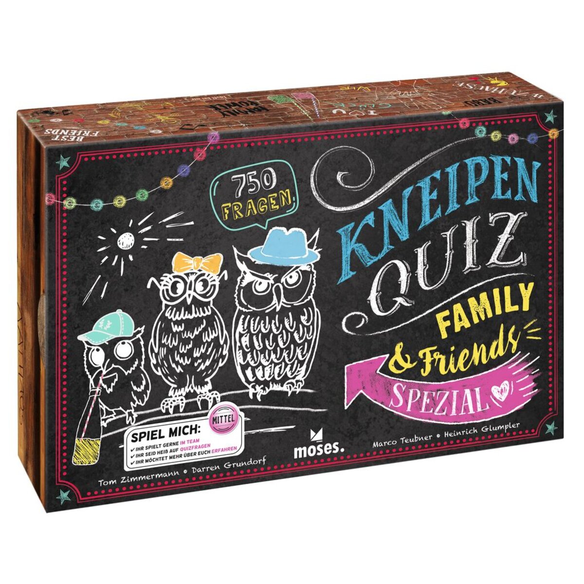 moses. Kneipenquiz - Family & Friends Spezial