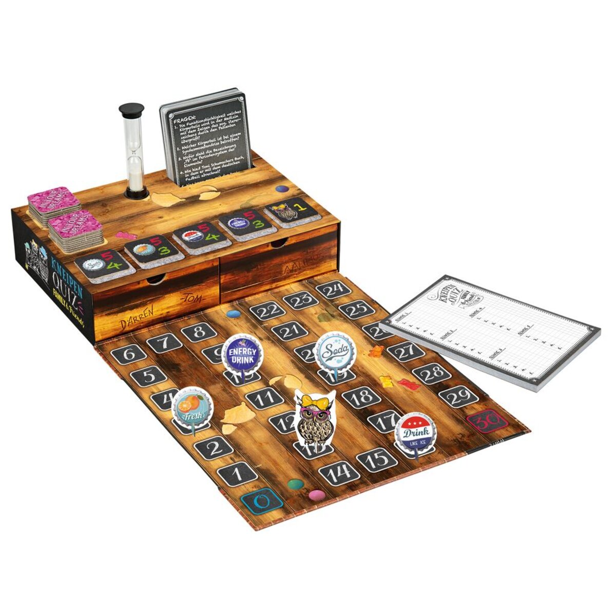 moses. Kneipenquiz - Family & Friends Spezial