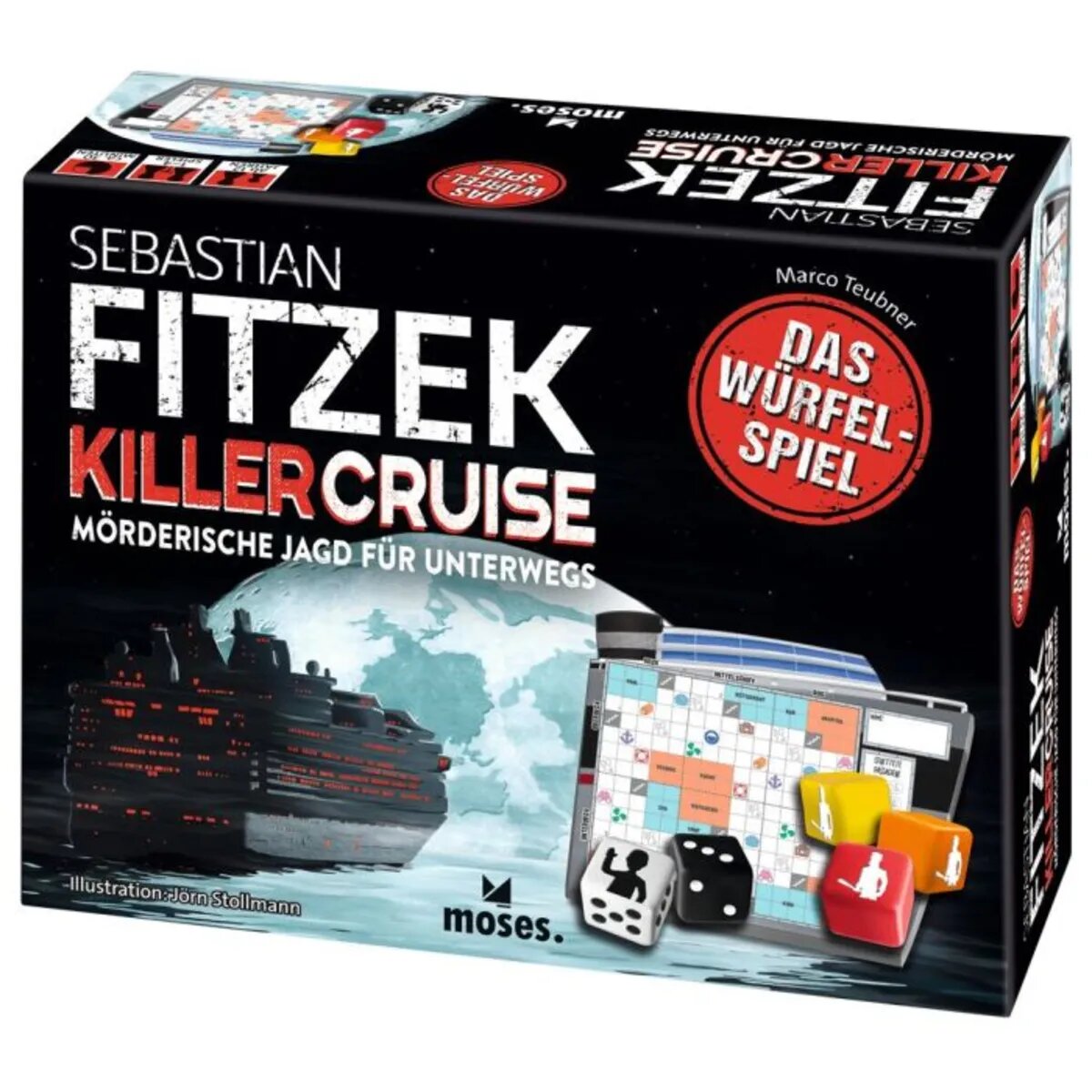 moses. Sebastian Fitzek Killercruise - Das Würfelspiel