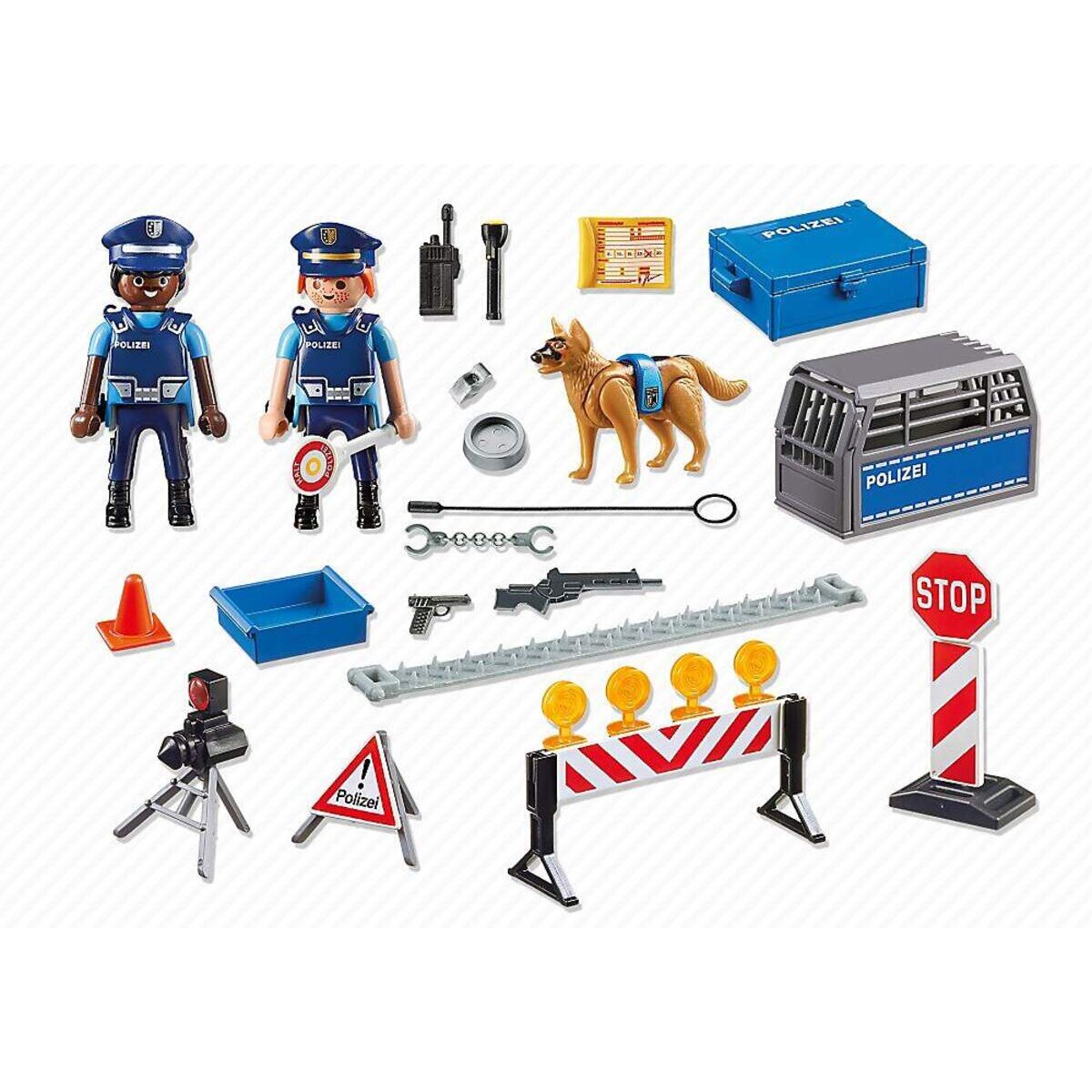 PLAYMOBIL® 6878 Polizei-Straßensperre