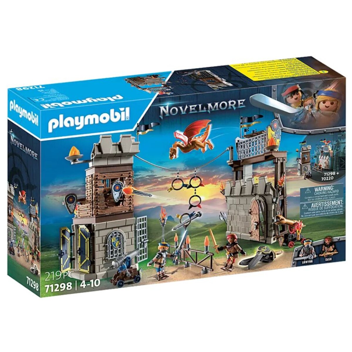 PLAYMOBIL® 71298 Novelmore - Novelmore vs. Burnham Raiders - Turnierarena