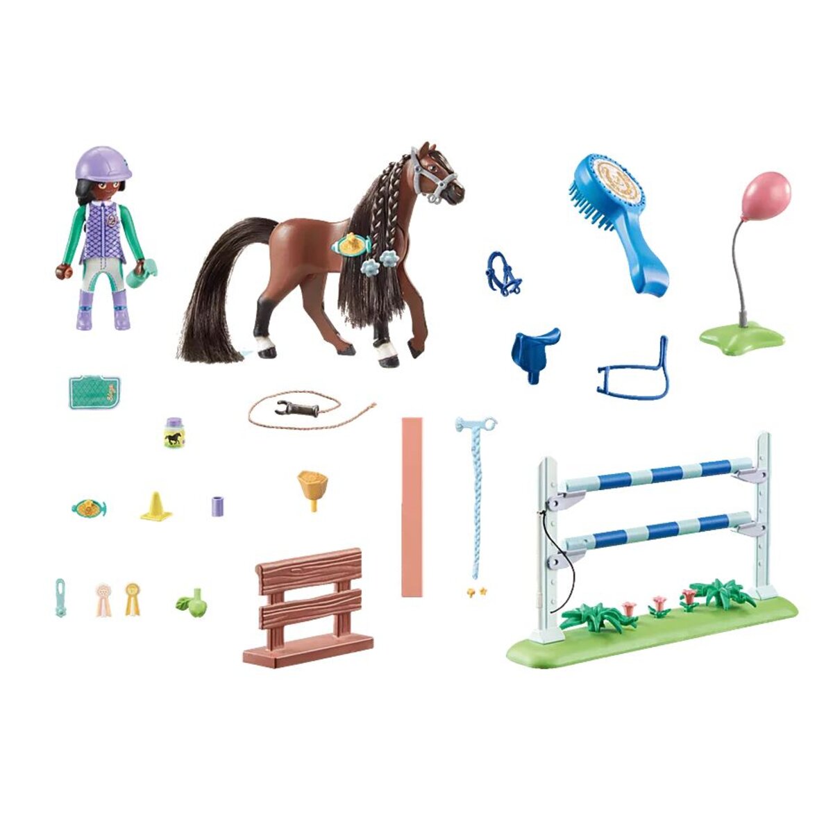 PLAYMOBIL® 71355 Horses of Waterfall - Zoe & Blaze mit Turnierparcours