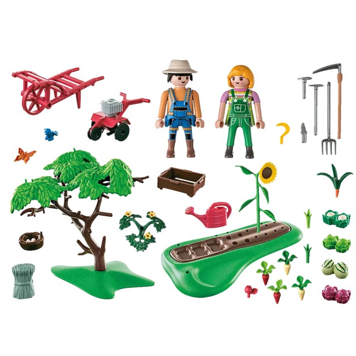 PLAYMOBIL® 71380 Country - Starter Pack Bauernhof Gemüsegarten