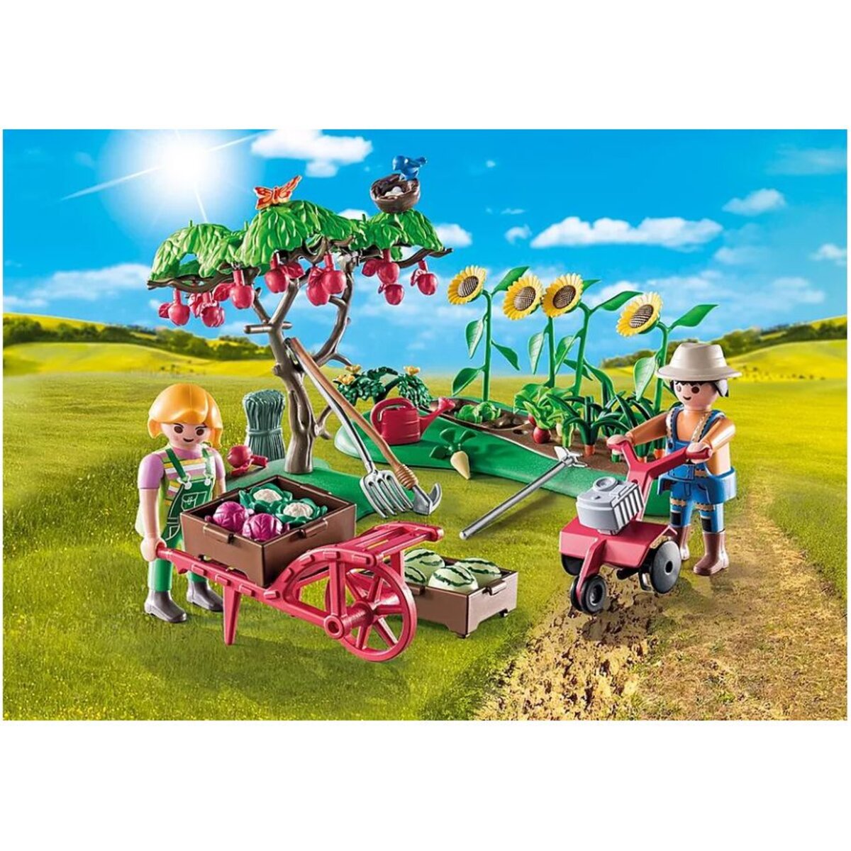 PLAYMOBIL® 71380 Country - Starter Pack Bauernhof Gemüsegarten