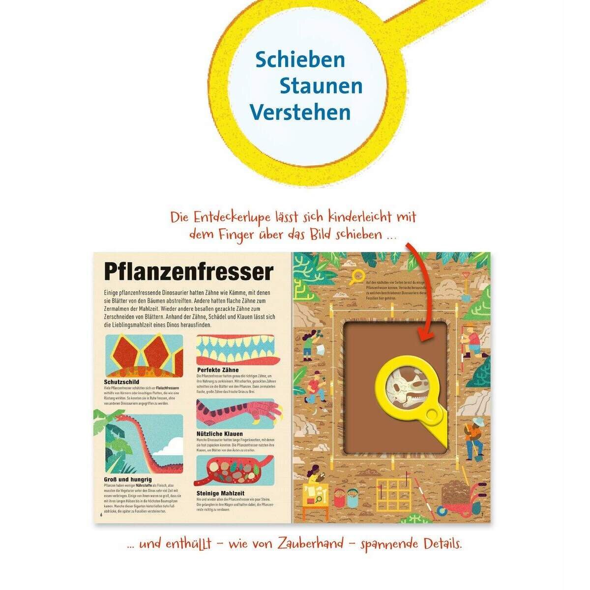 Ravensburger Das Buch mit der Lupe: Dinosaurier - H20