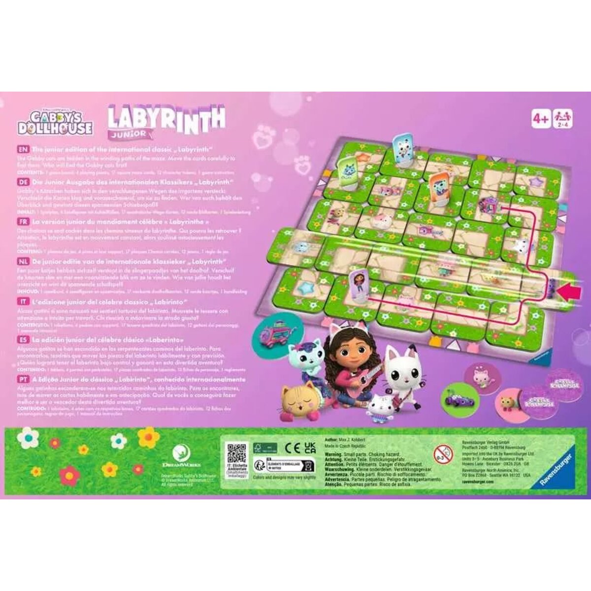 Ravensburger Gabbys Dollhouse Junior Labyrinth