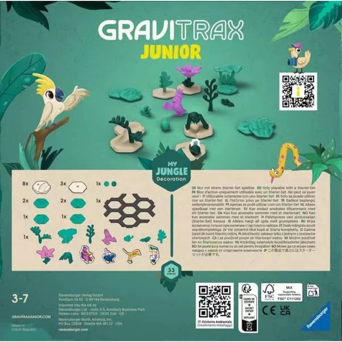Ravensburger GraviTrax Junior Extension Jungle