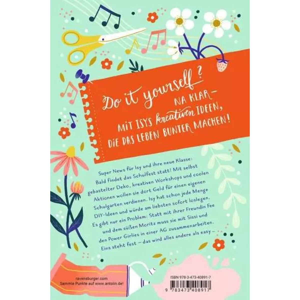 Ravensburger Ist doch Isy!, Band 2: Von Lampenfieber, leckeren Rezepten und meinem Lieblingssong