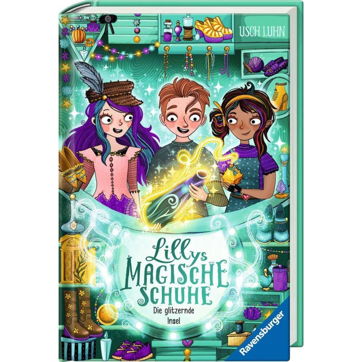 Ravensburger Lillys magische Schuhe, Band 8: Die glitzernde Insel