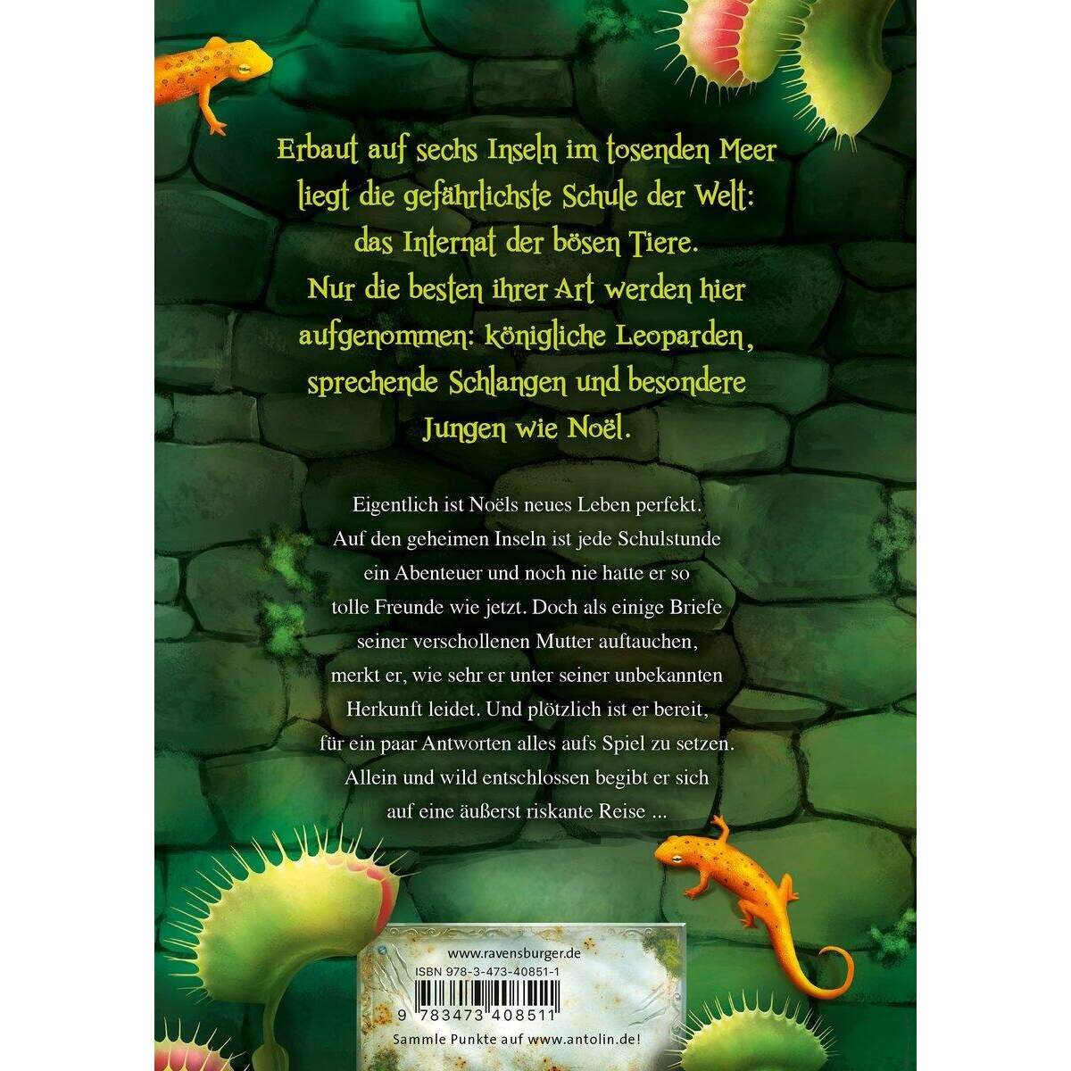 Ravensburger Mayer, Internat der bösen Tiere 3-Reise