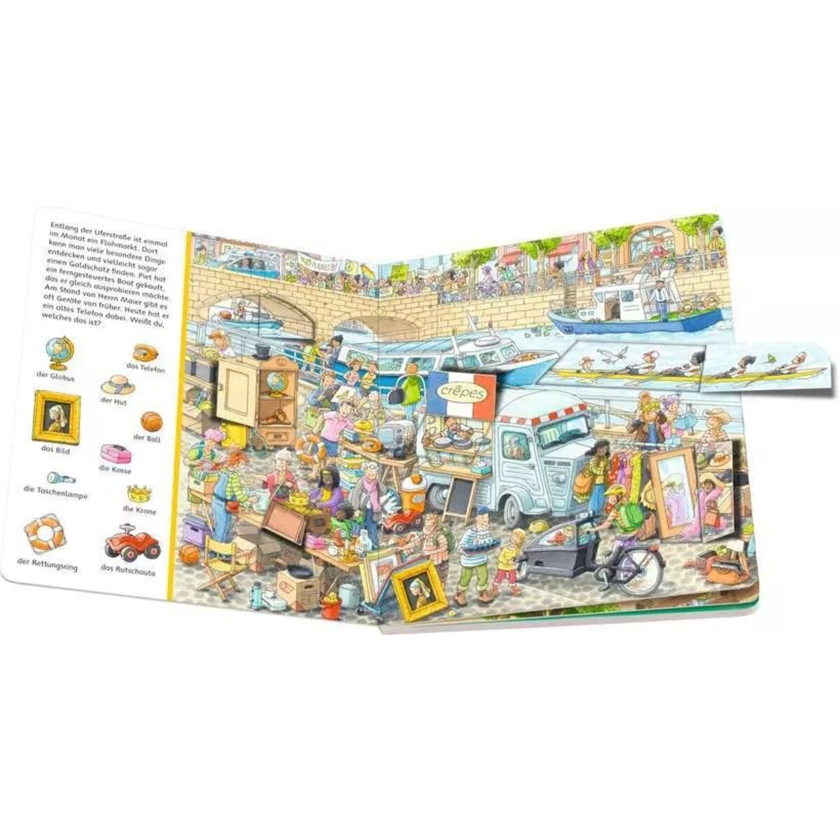 Ravensburger Mein Sachen suchen Wimmelbuch: In der Stadt