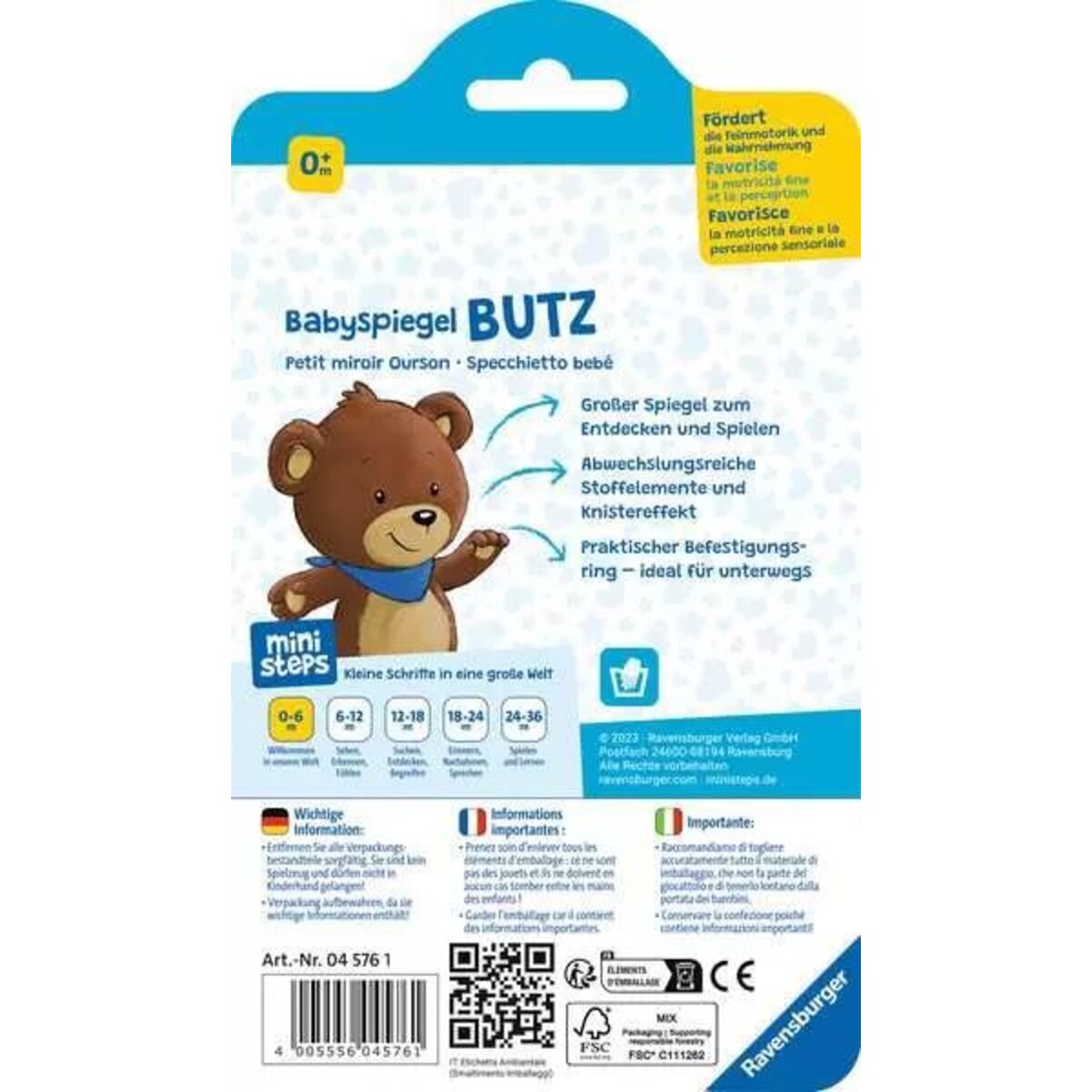 Ravensburger ministeps: Babyspiegel Butz