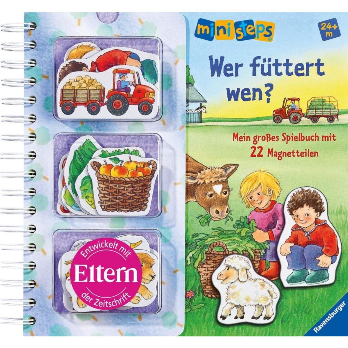 Ravensburger ministeps Bücher Wer füttert wen?