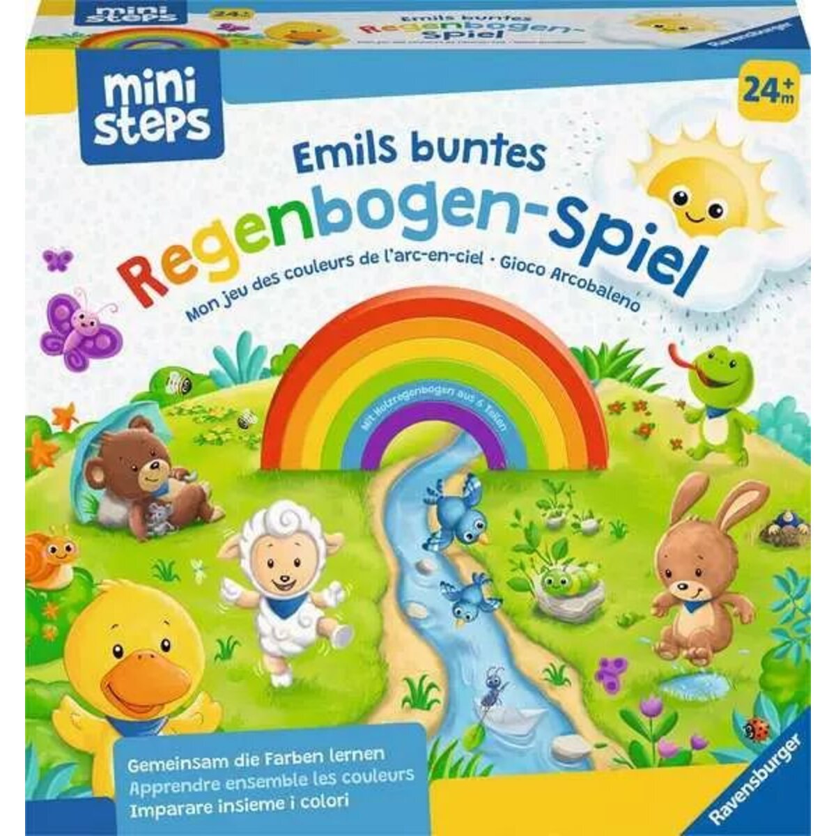 Ravensburger ministeps: Emils buntes Regenbogen-Spiel