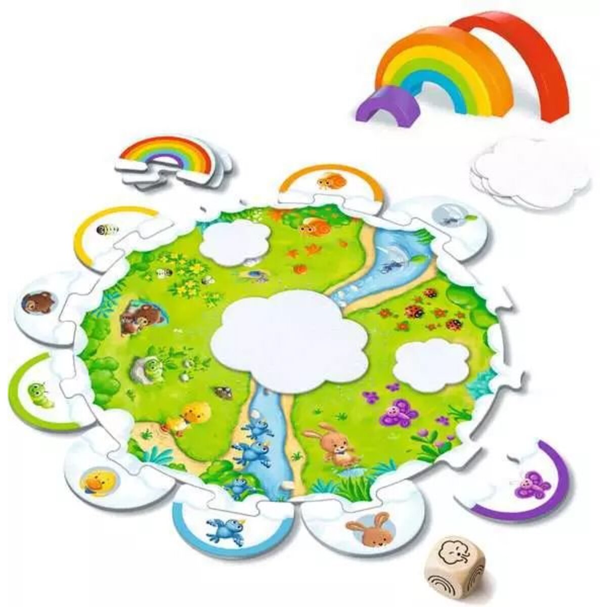 Ravensburger ministeps: Emils buntes Regenbogen-Spiel