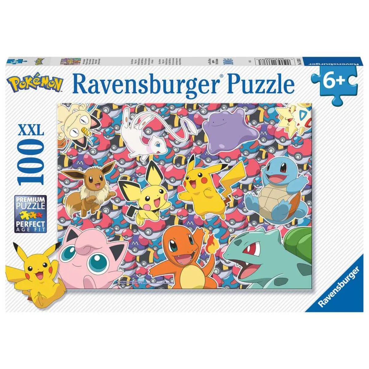 Ravensburger Puzzle - Pokemon: Bereit zu kämpfen!, 100 Teile