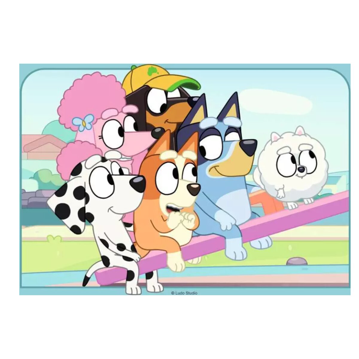 Ravensburger Spaß mit Bluey Kinderpuzzle ab 3 Jahren,12 Teile