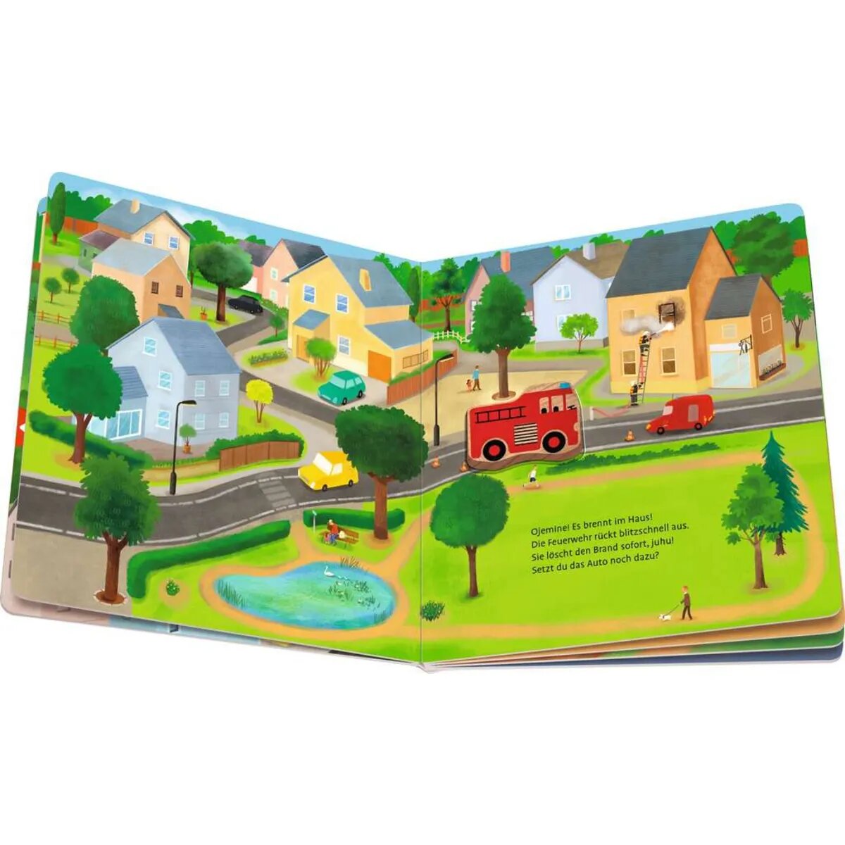 Ravensburger Spiel mit den Fahrzeugen: Mein buntes Holzpuzzle-Buch