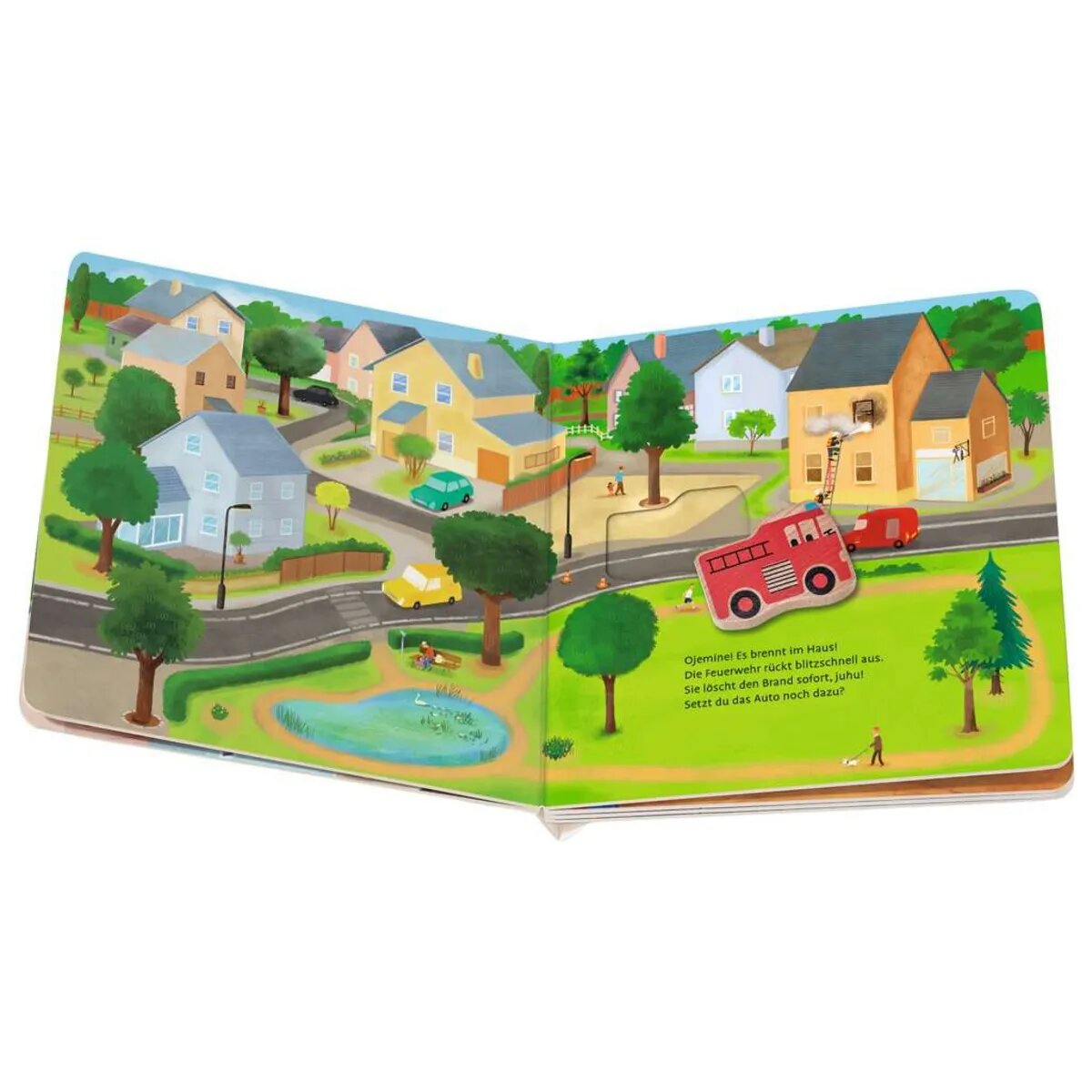 Ravensburger Spiel mit den Fahrzeugen: Mein buntes Holzpuzzle-Buch