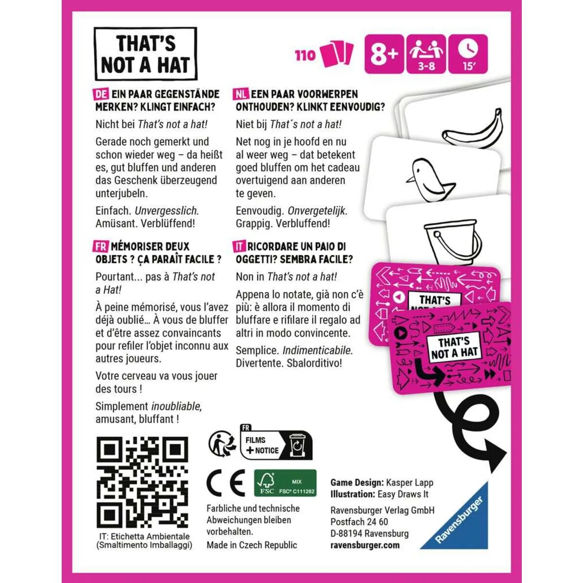Ravensburger Thats not a hat