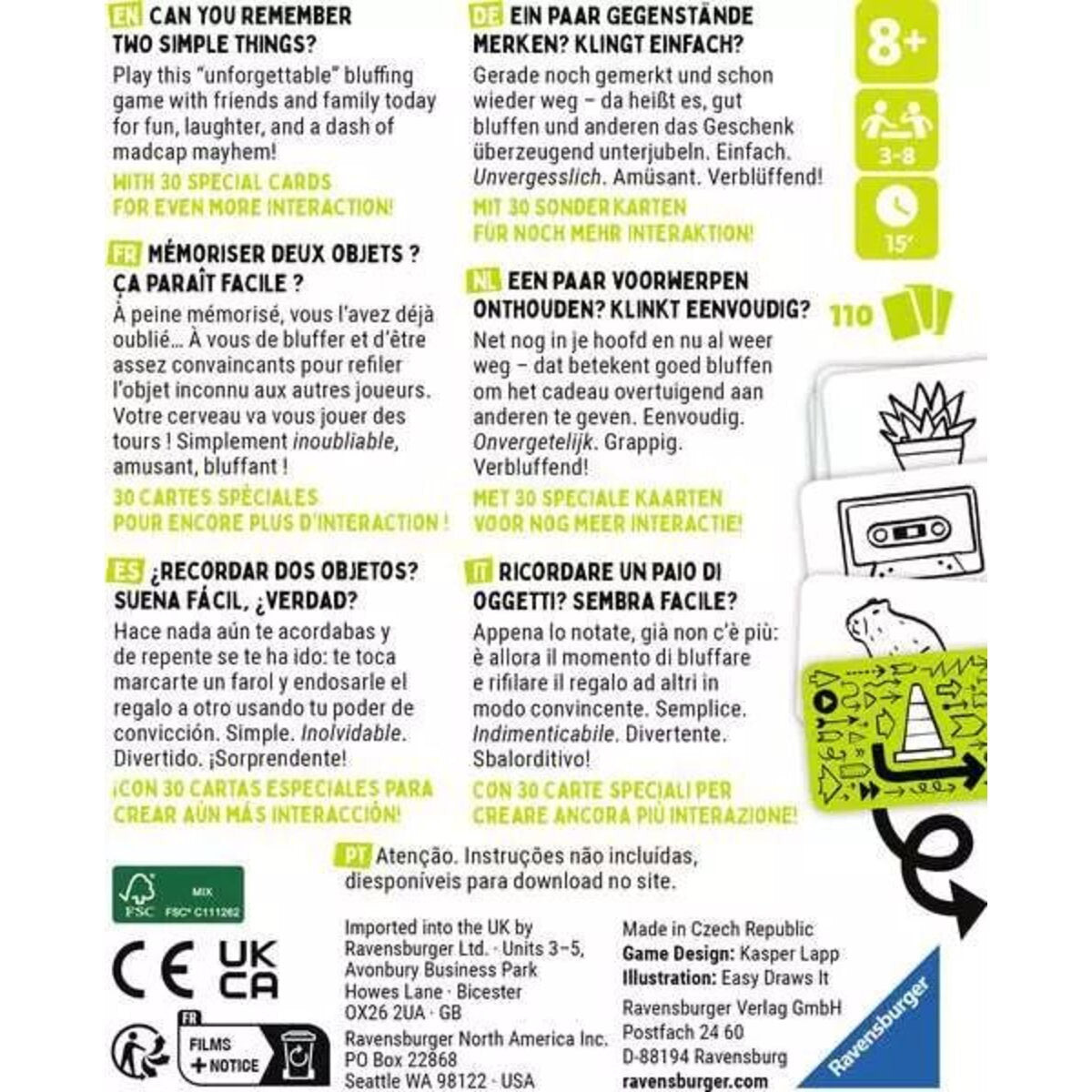 Ravensburger Thats not a hat - Pop Culture