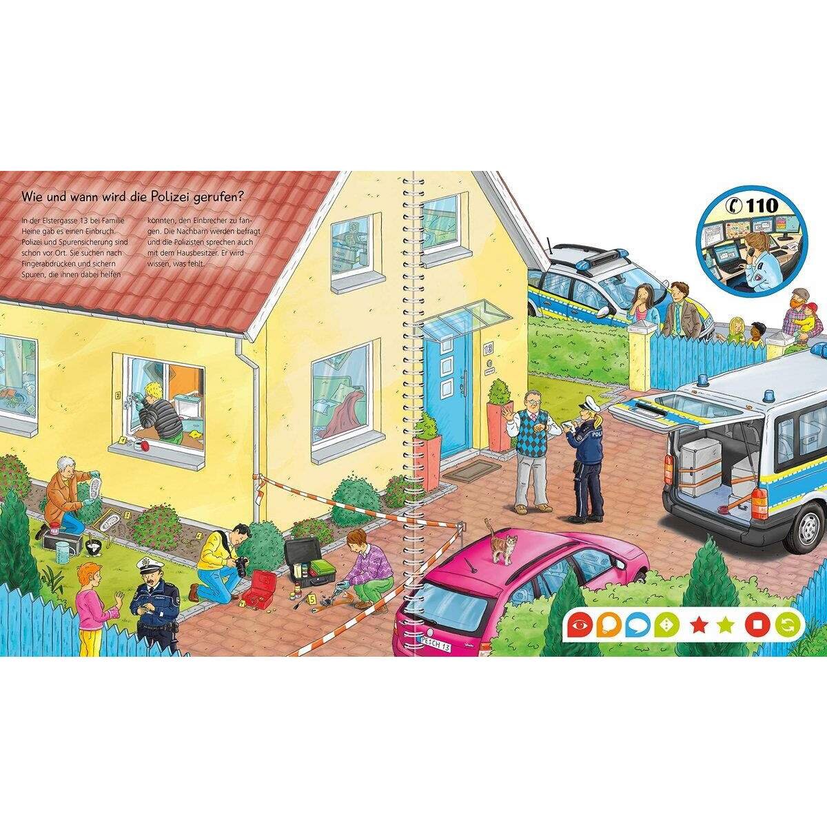 Ravensburger tiptoi Band 22: Unterwegs mit der Polizei - Wieso? Weshalb? Warum?