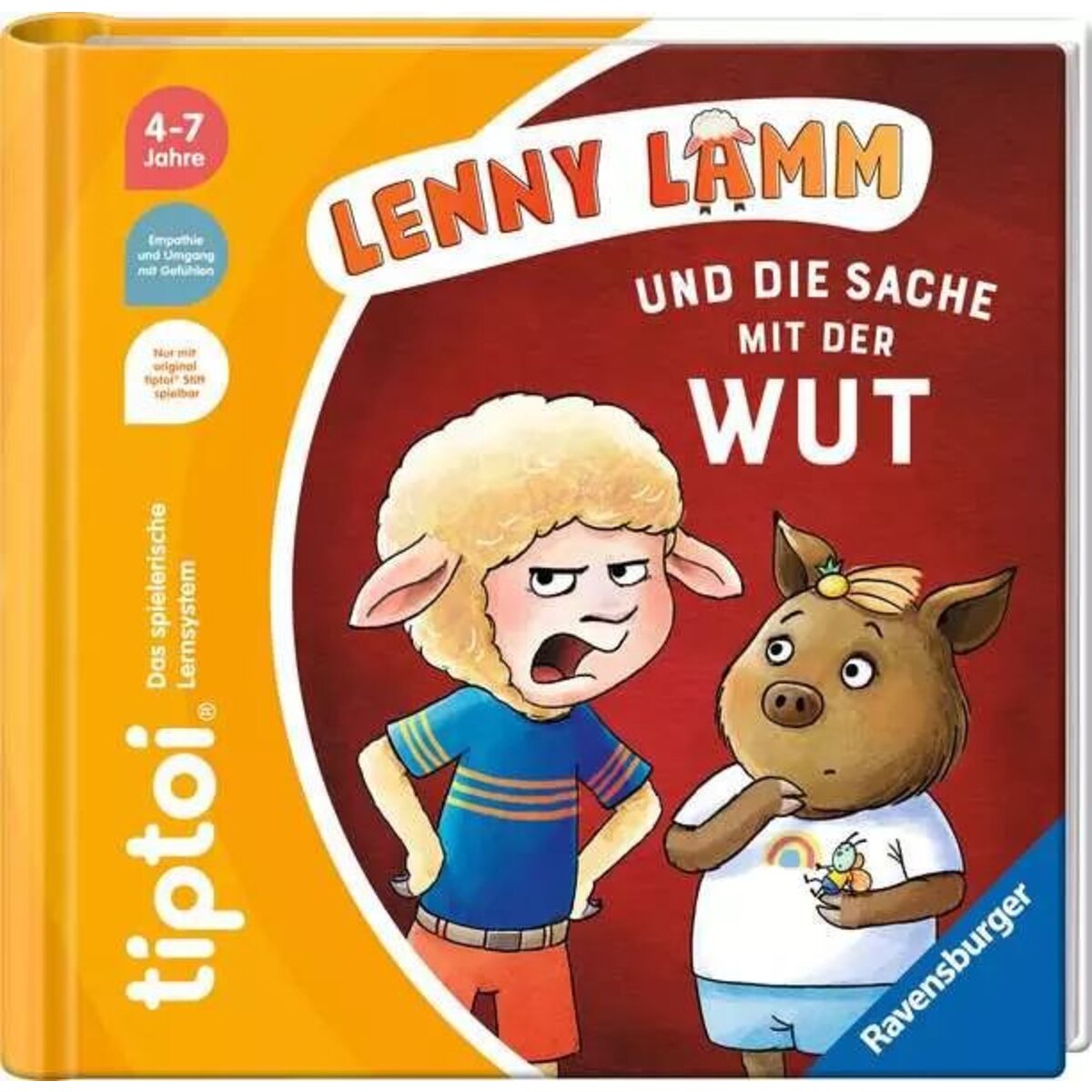 Ravensburger tiptoi® Lenny Lamm und die Sache mit der Wut