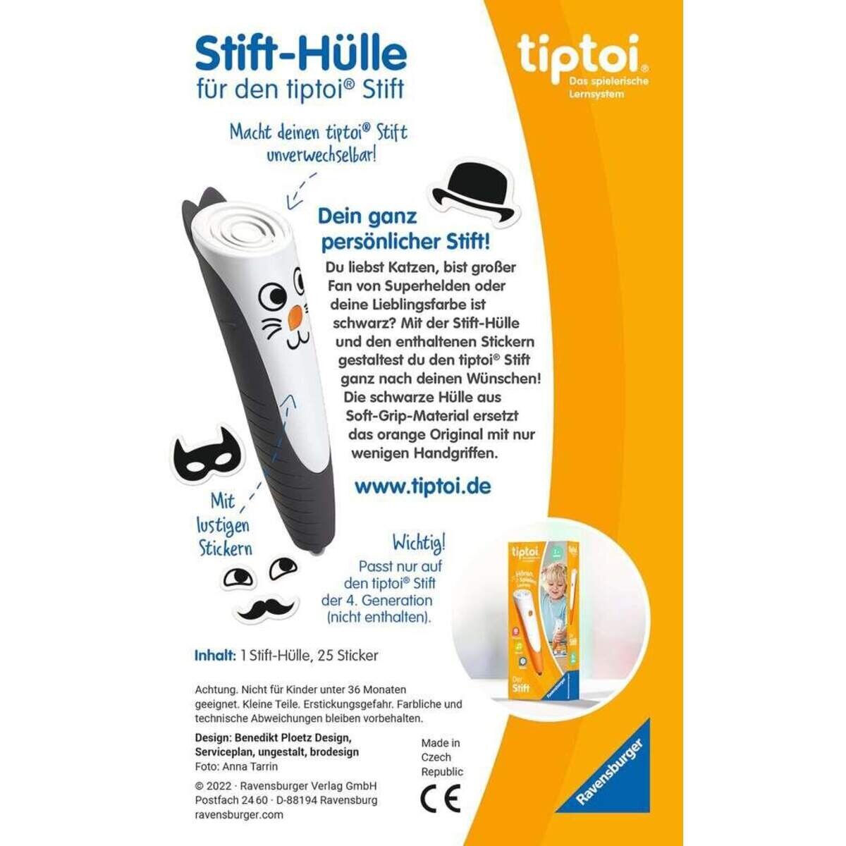 Ravensburger tiptoi Stift-Hülle zum Wechseln in Schwarz