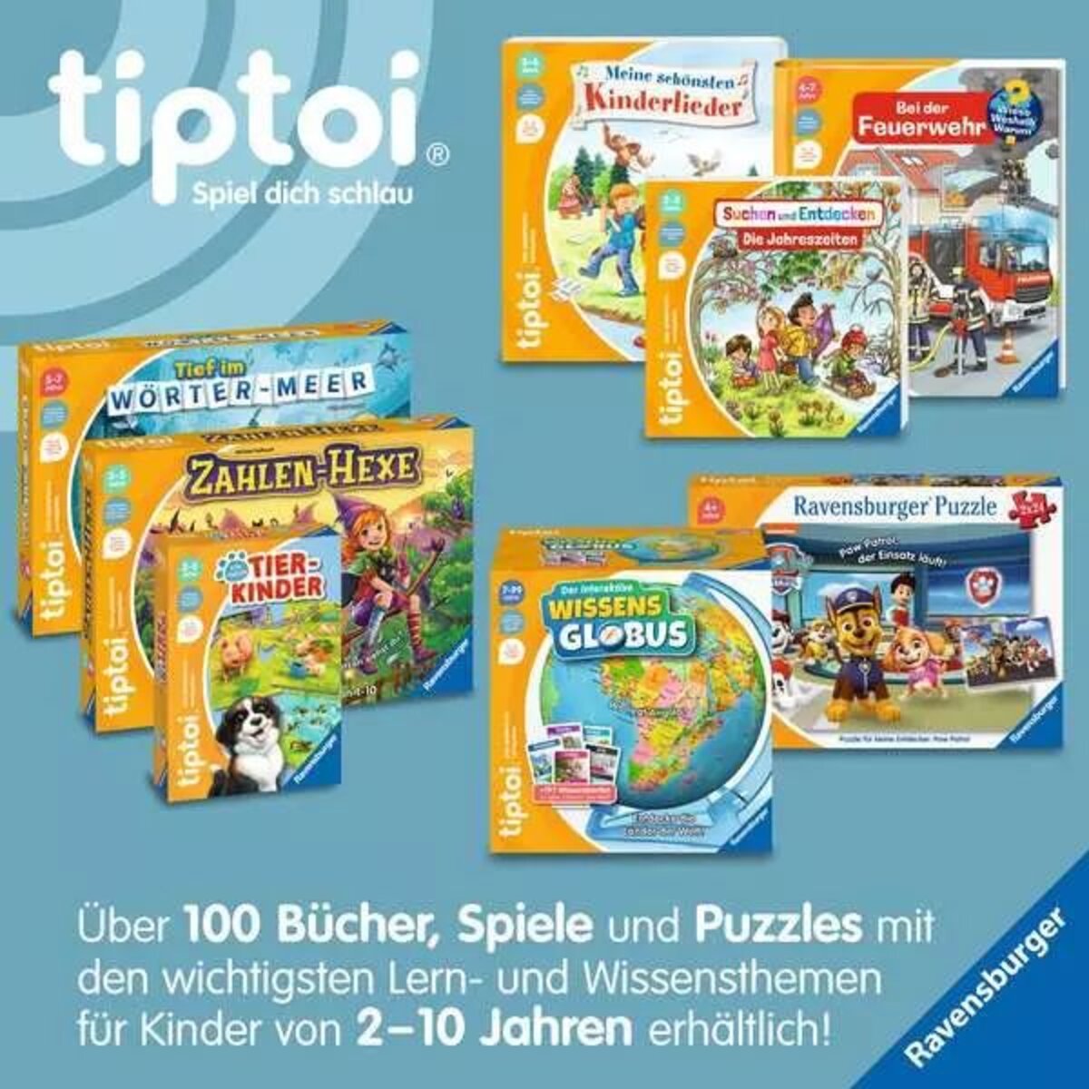 Ravensburger tiptoi® Wieso? Weshalb? Warum? Wir entdecken die Musik